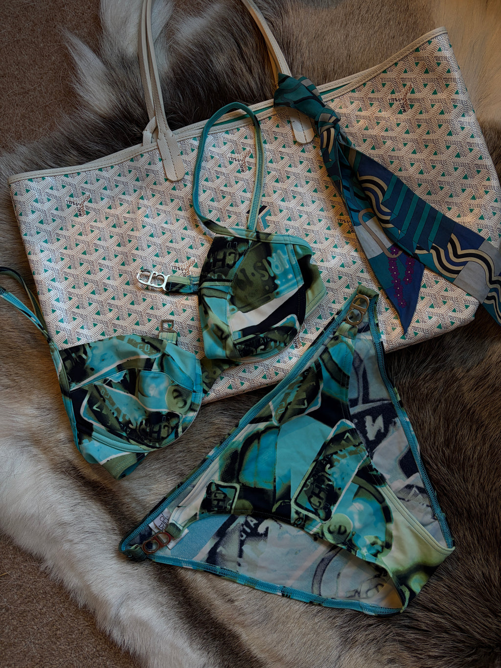 Vintage Christian Dior FW2001 Cadillac Bikini