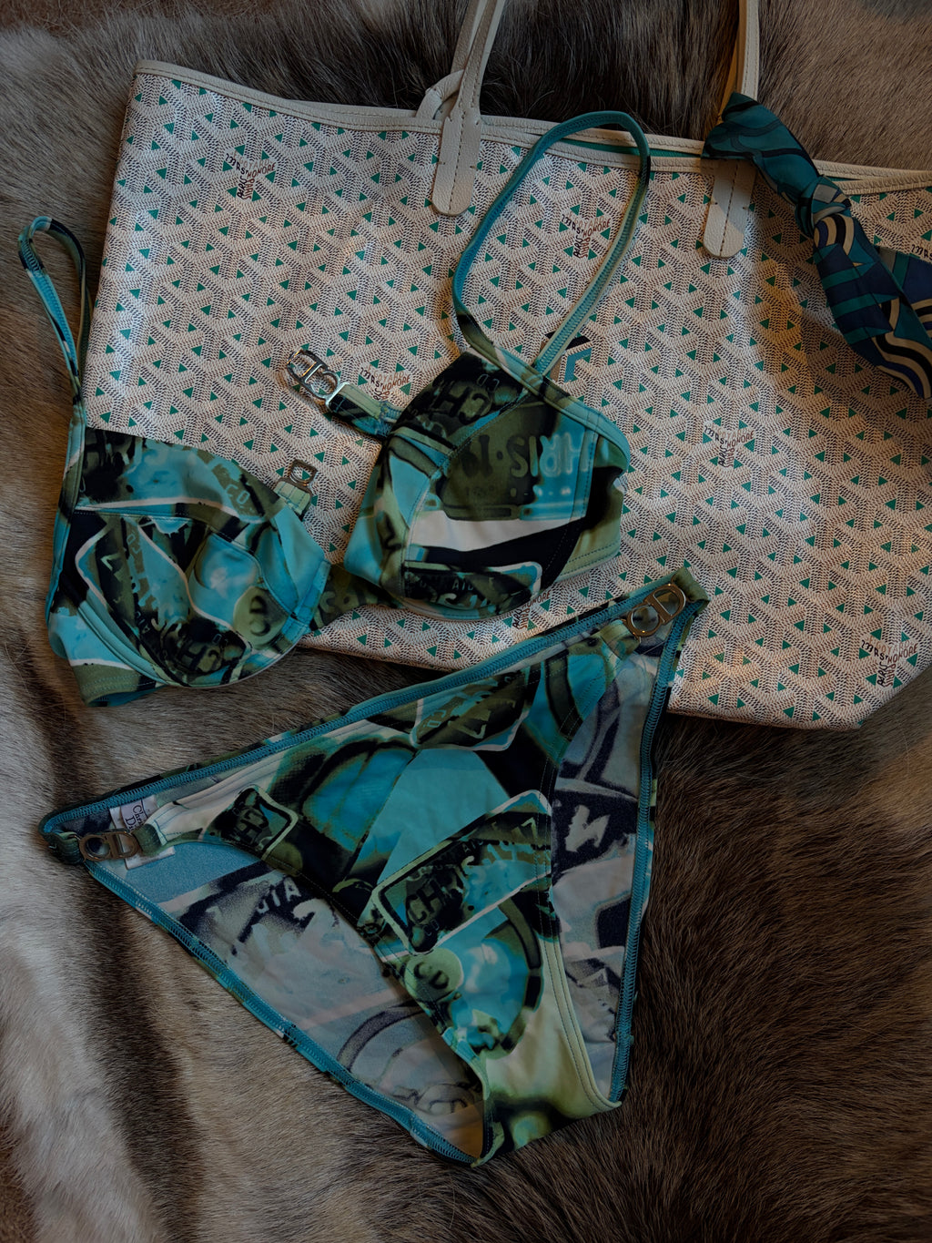 Vintage Christian Dior FW2001 Cadillac Bikini