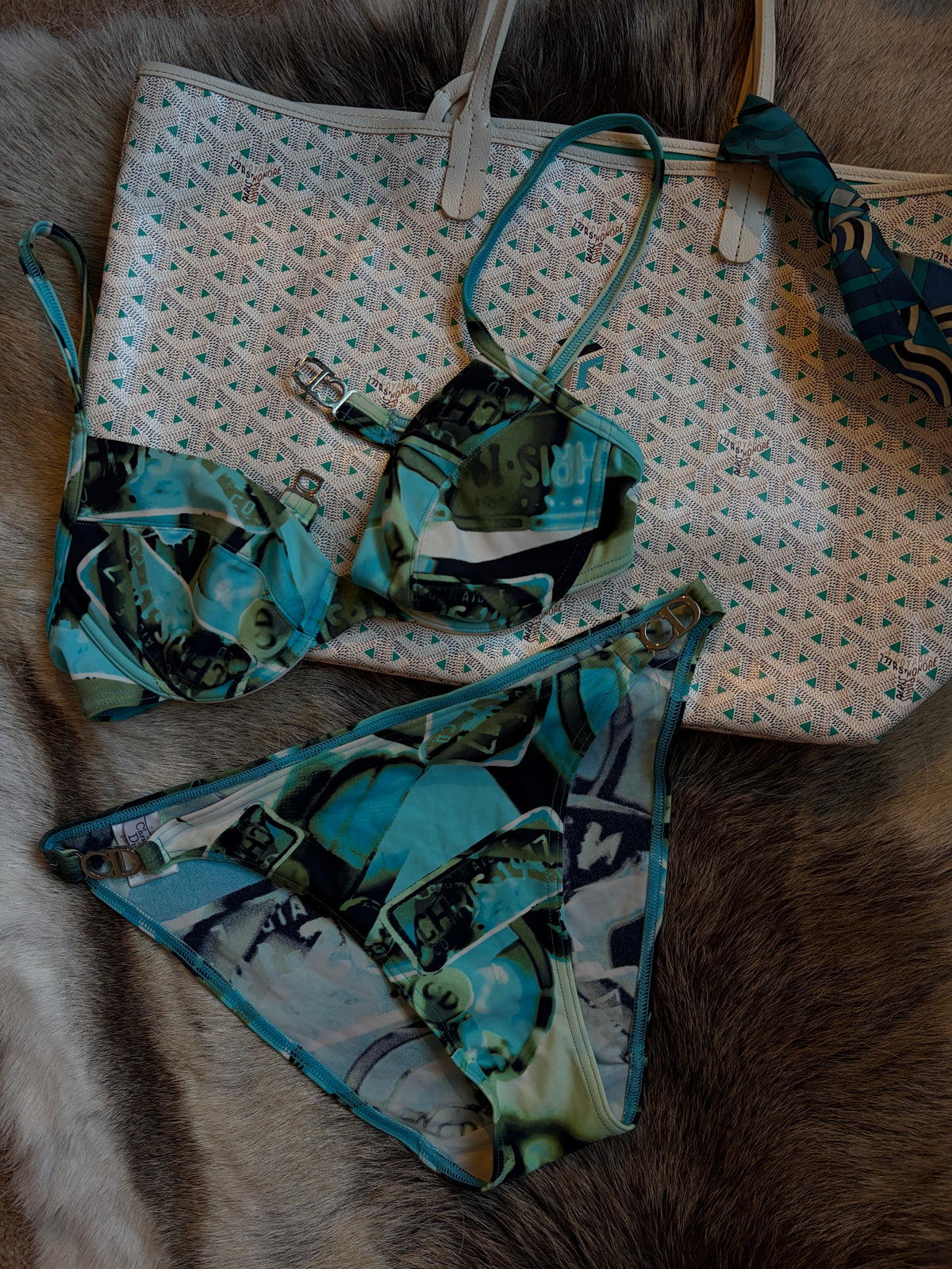 Vintage Christian Dior FW2001 Cadillac Bikini