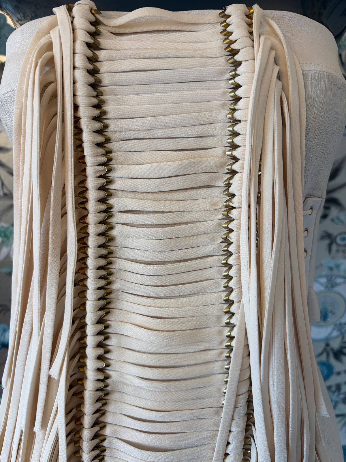 Vintage Gucci SS2011 Fringed Corset